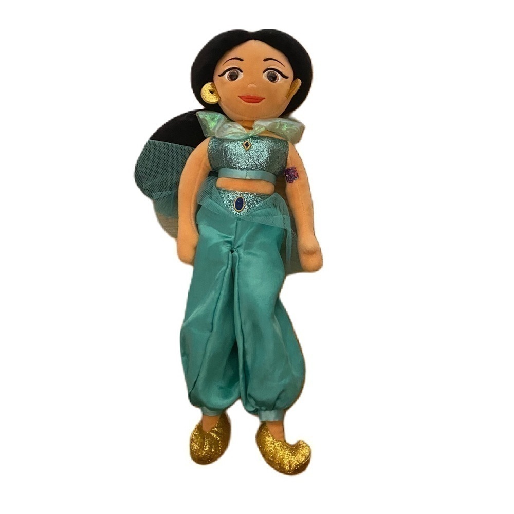 Disney Jasmine Plush Doll Kids Toy Aladdin TY Stuffed